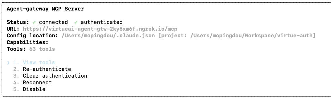 Claude Code MCP Connection