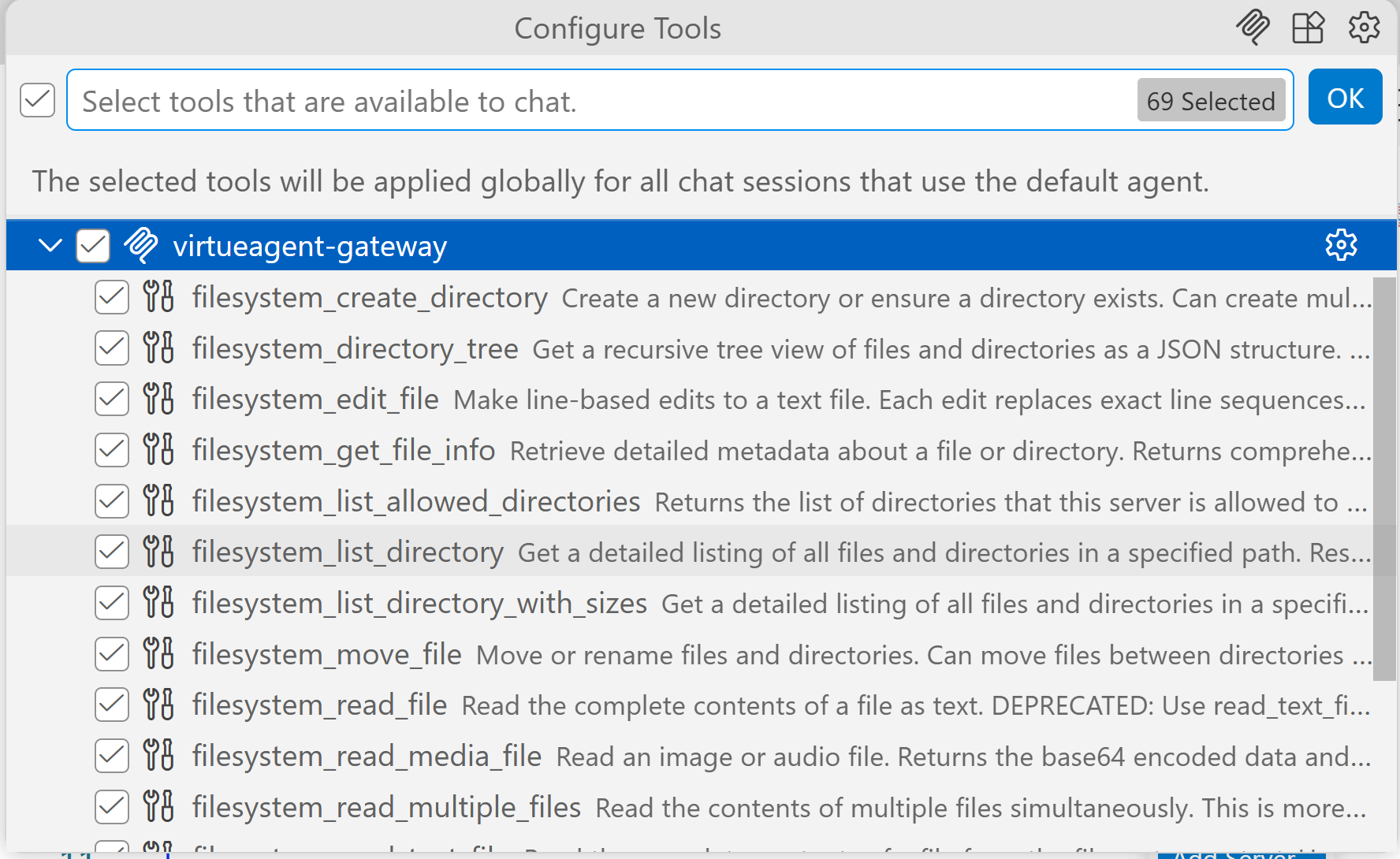 Copilot MCP Connection